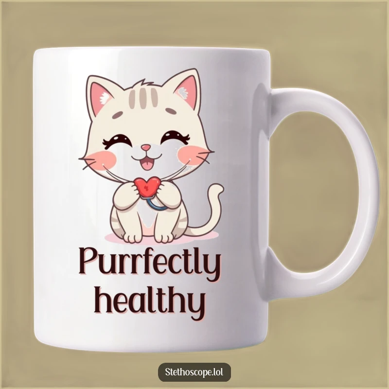 Funny Cat Doctor Mug: Heartfelt Checks and a Perfect Funny Gift