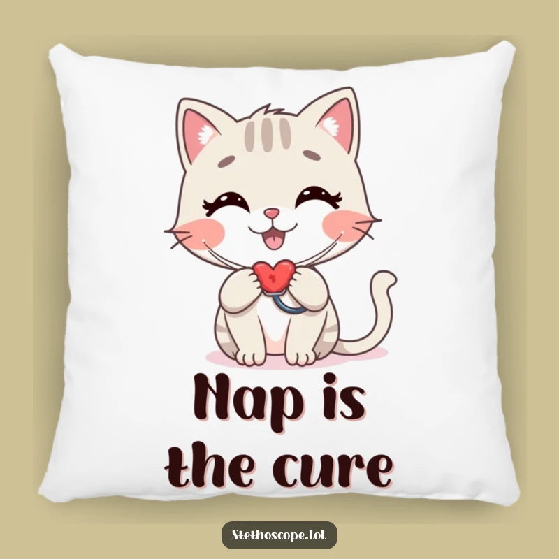 Funny Cat Doctor Pillow: Cozy Comfort and a Perfect Funny Gift