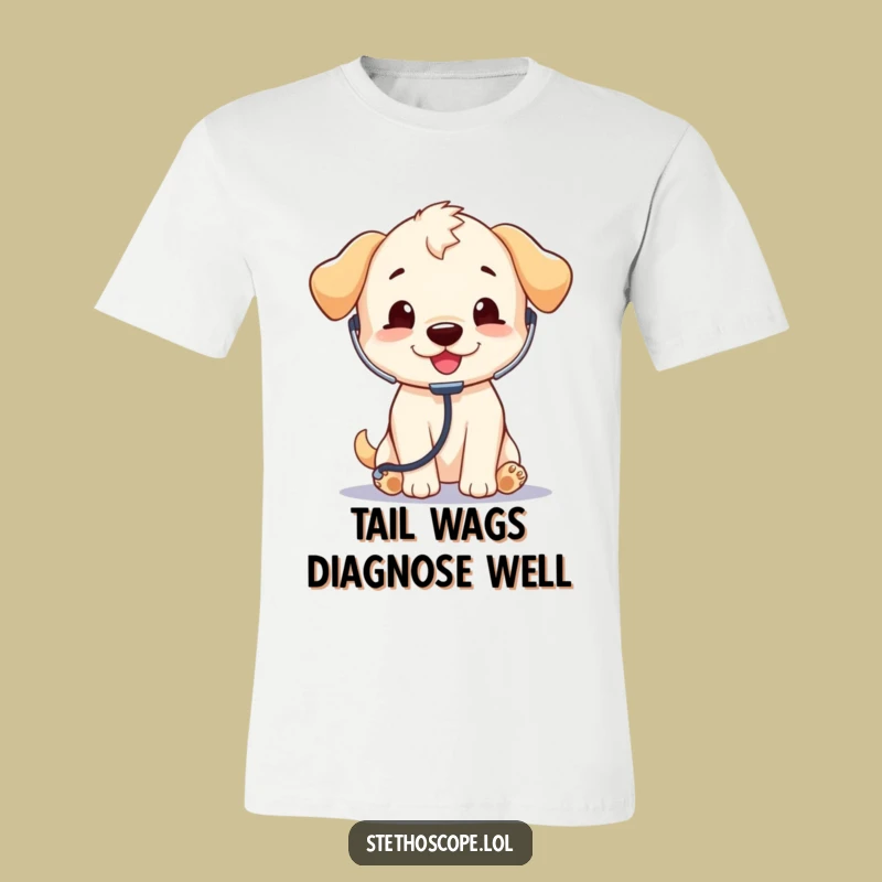 Funny Puppy Doctor T-Shirt: Hilarious Canine Healthcare Tee